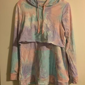 Latched Mama Tie Dye Hoodie